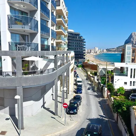 Melior Precioso Y Acogedor Apartamento En Primera Linea Calpe